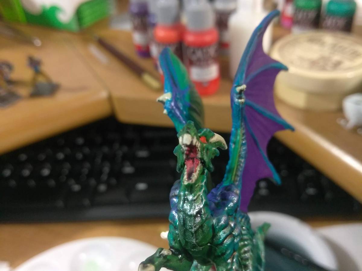 Painting Shifting Realms’&nbsp;Dragon
