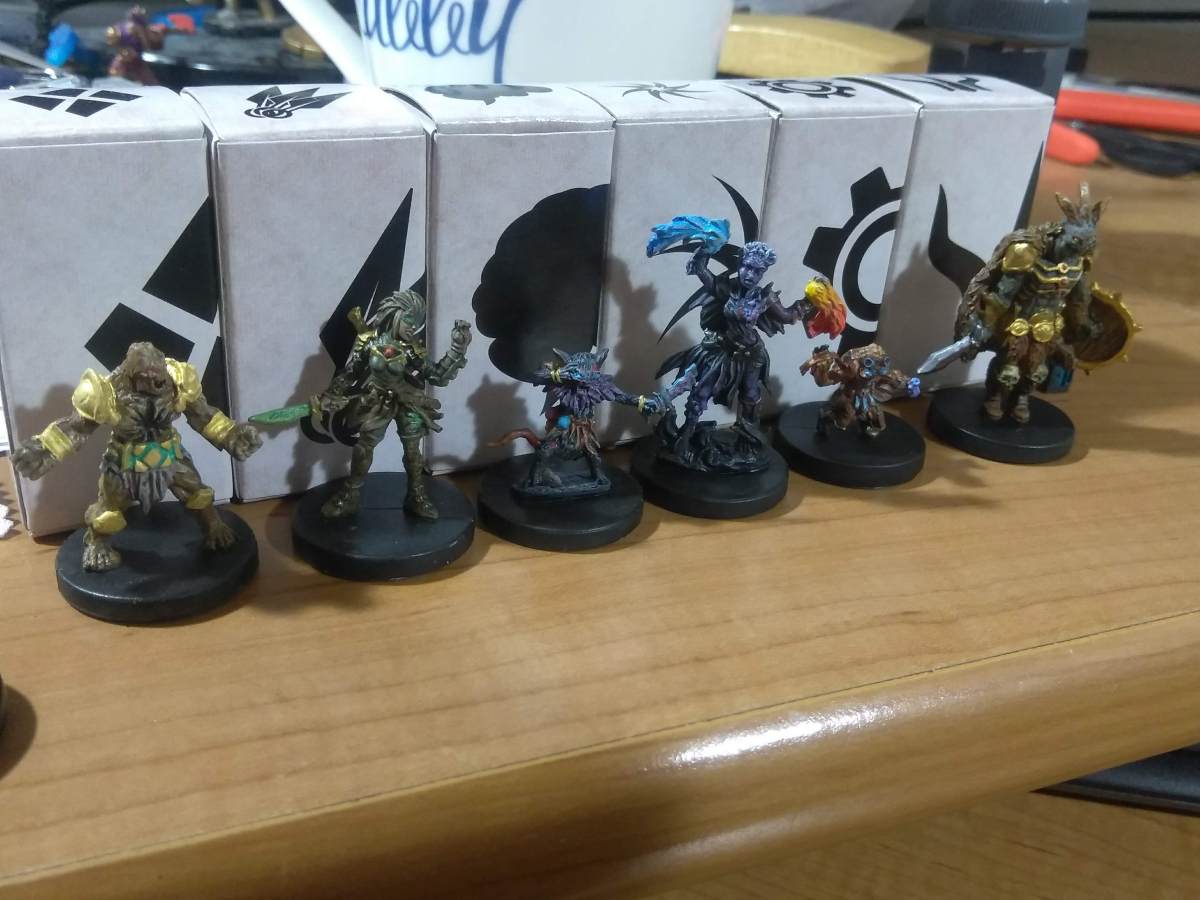 Painting Gloomhaven’s Starting&nbsp;Six